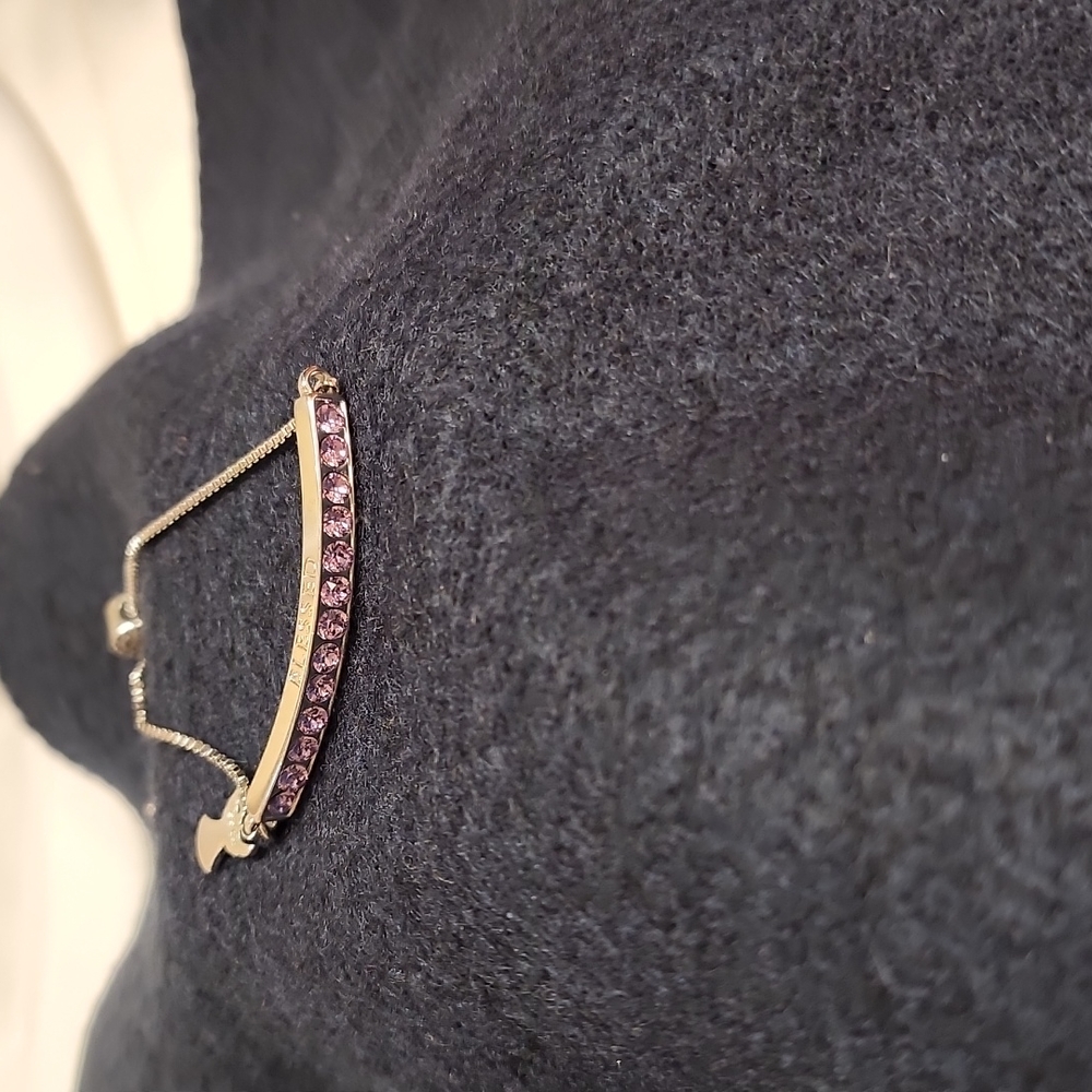188 CN blessed braclet sliver with crystal